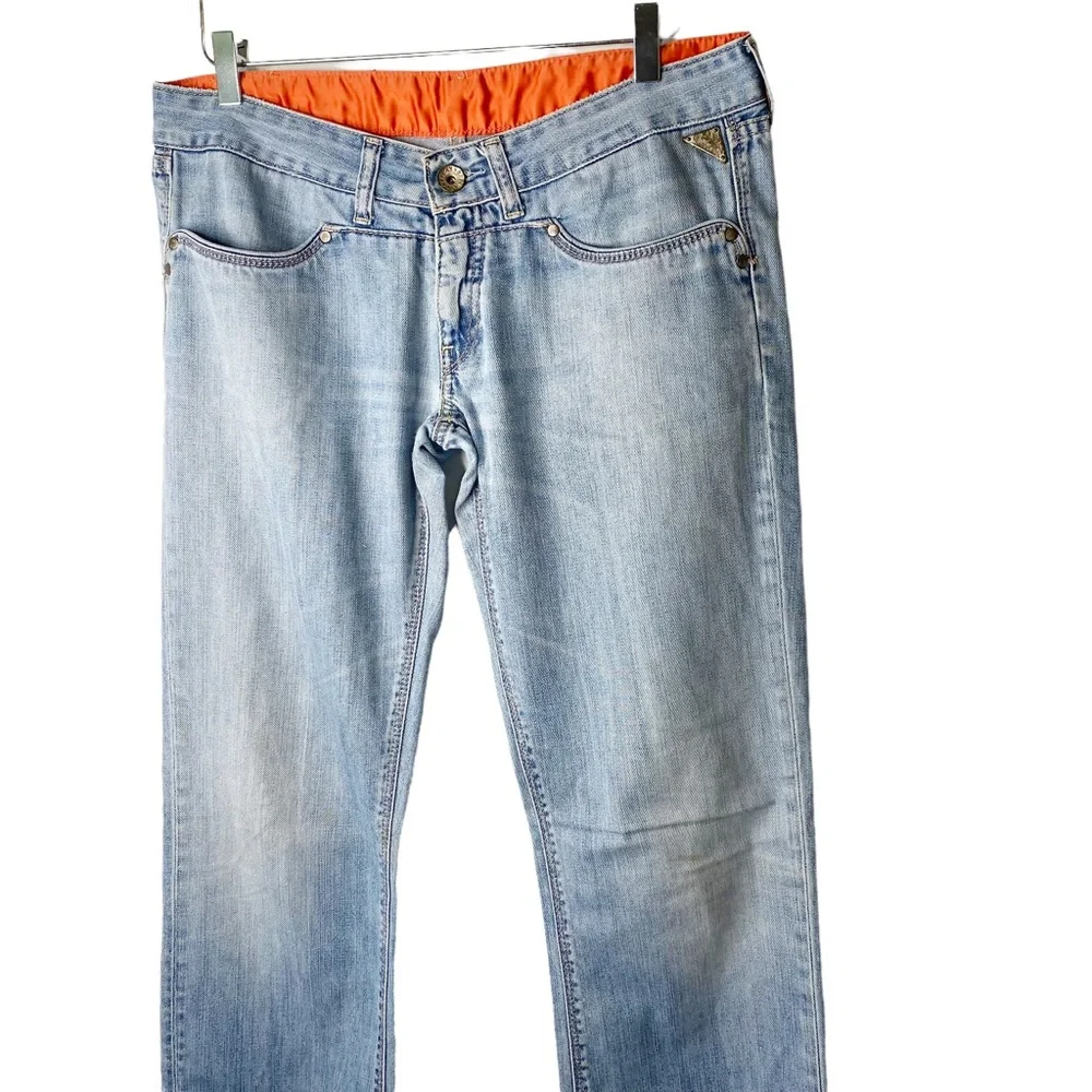 Mens Supreme Denim Low Rise Y2K Flare Jeans Size 32/M